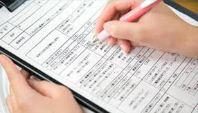 問診票の記入・カウンセリングイメージ